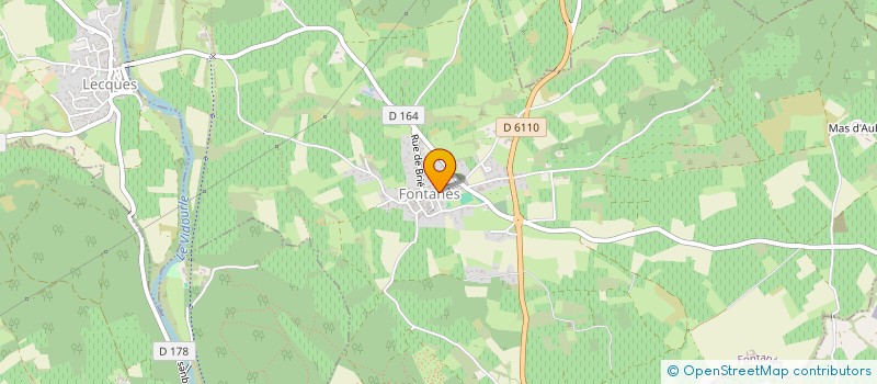 localisation de l'entreprise MONSIEUR MATHIAS CHAUVY  JUNAS