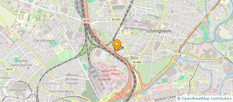 localisation de l'entreprise MONSIEUR MATHIAS CHINAMA  ROSHEIM