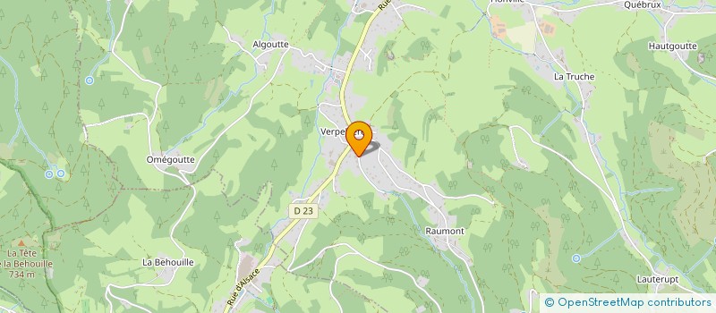 localisation de l'entreprise MONSIEUR MATHIAS CLAVELIN  BAN-DE-LAVELINE