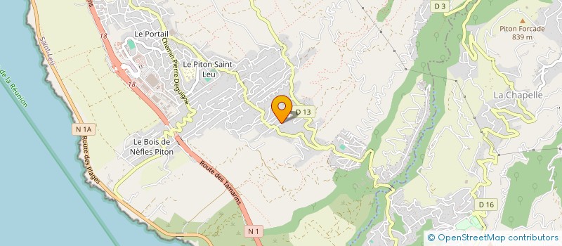 localisation de l'entreprise MONSIEUR MATHIAS DALLEAU  SAINT-LEU