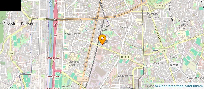 localisation de l'entreprise MONSIEUR MATHIAS DE BARROS à GRENOBLE