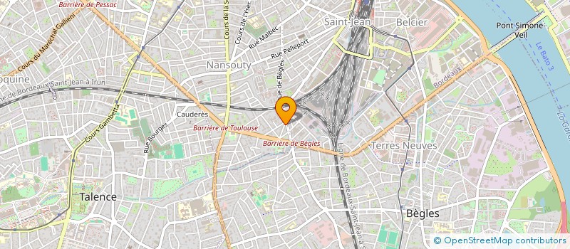 localisation de l'entreprise MONSIEUR MATHIAS DEJUST  BORDEAUX