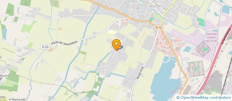 localisation de l'entreprise MONSIEUR MATHIAS DELAMARE  SEYSSES