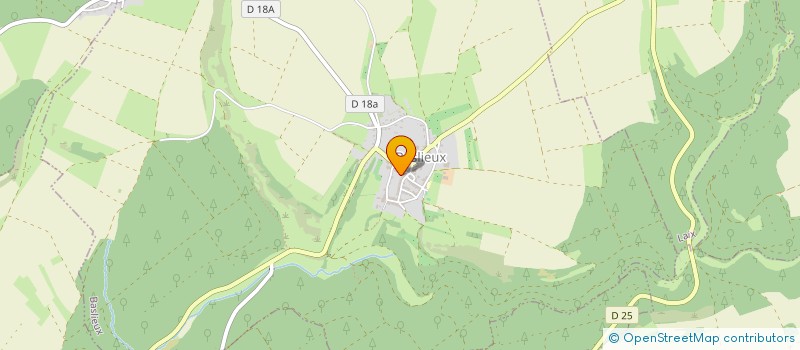 localisation de l'entreprise MONSIEUR MATHIAS DI MONDO  BASLIEUX