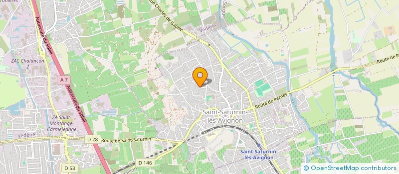 localisation de l'entreprise MONSIEUR MATHIAS DIJOU à SAINT-SATURNIN-LES-AVIGNON