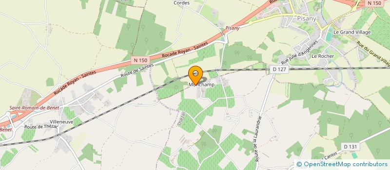 localisation de l'entreprise MONSIEUR MATHIAS DIJOUX  PISANY