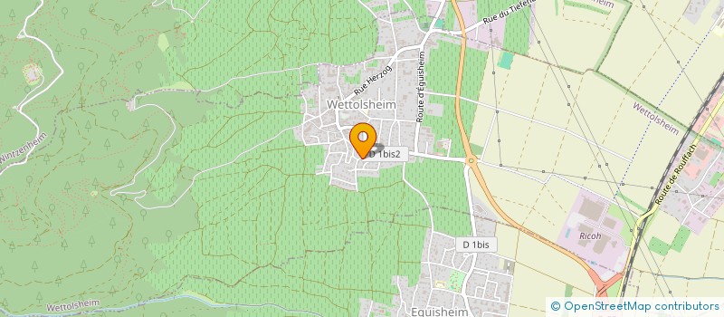 localisation de l'entreprise MONSIEUR MATHIAS DISCHERT  WETTOLSHEIM