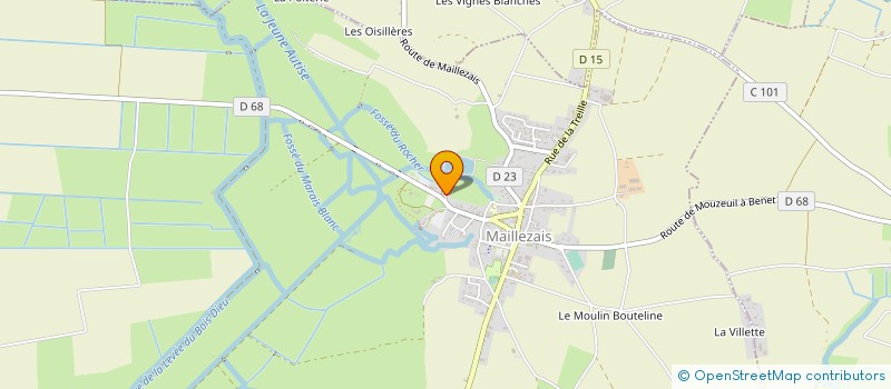 localisation de l'entreprise MONSIEUR MATHIAS DOLLE à MAILLEZAIS