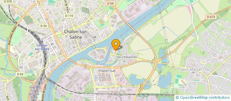 localisation de l'entreprise MONSIEUR MATHIAS DONAT à CHALON-SUR-SAONE