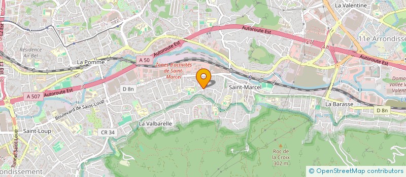 localisation de l'entreprise MONSIEUR MATHIAS DORU à MARSEILLE