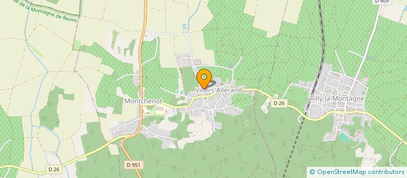 localisation de l'entreprise MONSIEUR MATHIAS DUBOS  VILLERS-ALLERAND