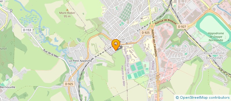 localisation de l'entreprise MONSIEUR MATHIAS DUMONT à DIEPPE