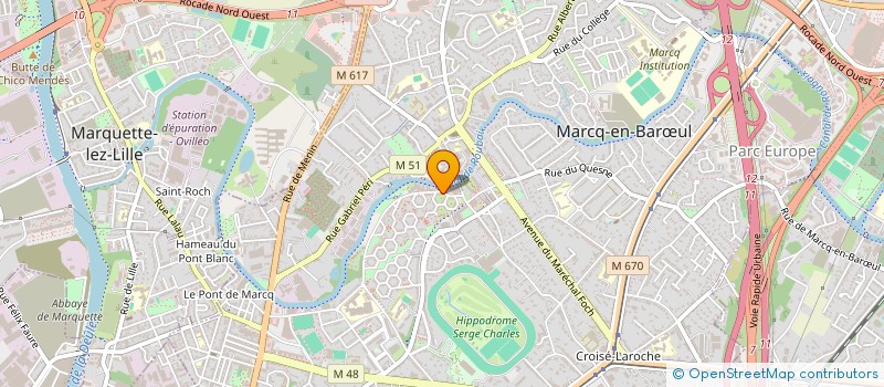 localisation de l'entreprise MONSIEUR MATHIAS DUPERIS à MARCQ-EN-BARUL