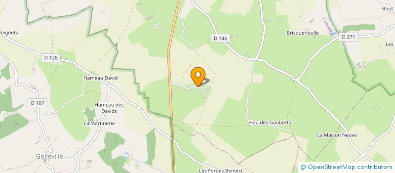 localisation de l'entreprise MONSIEUR MATHIAS DUPONT  COLOMBY