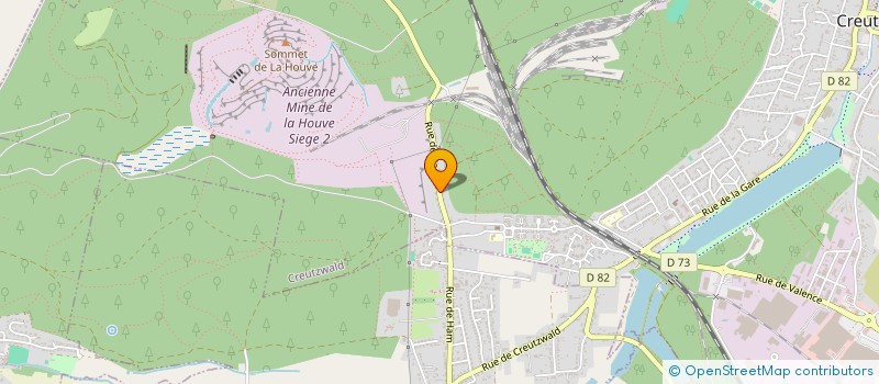 localisation de l'entreprise MONSIEUR MATHIAS ERCKER  CREUTZWALD