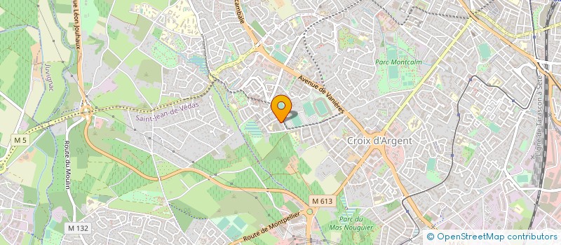 localisation de l'entreprise MONSIEUR MATHIAS ESNAULT à MONTPELLIER