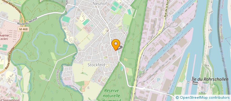 localisation de l'entreprise MONSIEUR MATHIAS FALK à STRASBOURG