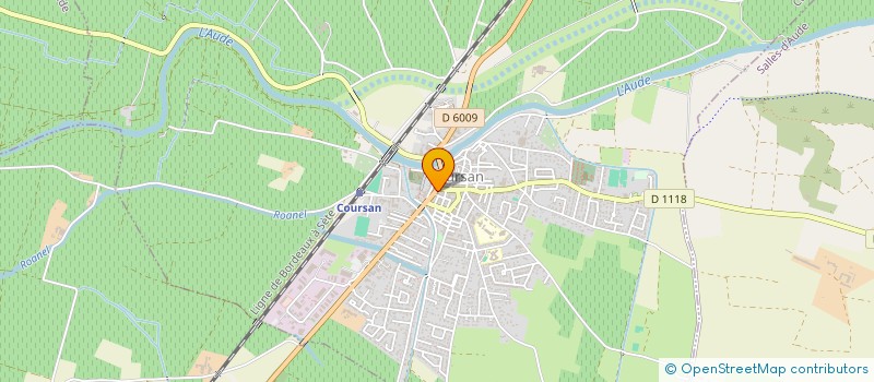 localisation de l'entreprise MONSIEUR MATHIAS FEUILLET  COURSAN