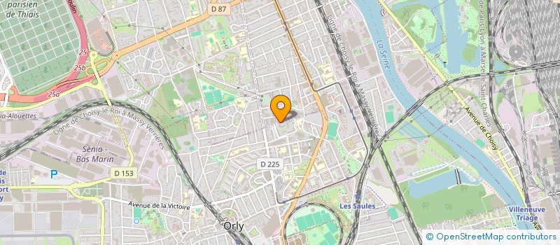 localisation de l'entreprise MONSIEUR MATHIAS FINGERMANN à CHOISY-LE-ROI