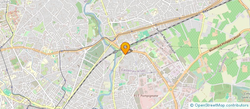 localisation de l'entreprise MONSIEUR MATHIAS FOURMAND  CASTELNAU-LE-LEZ