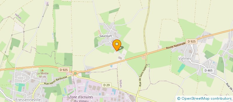 localisation de l'entreprise MONSIEUR MATHIAS GALLEPE  NIBAS