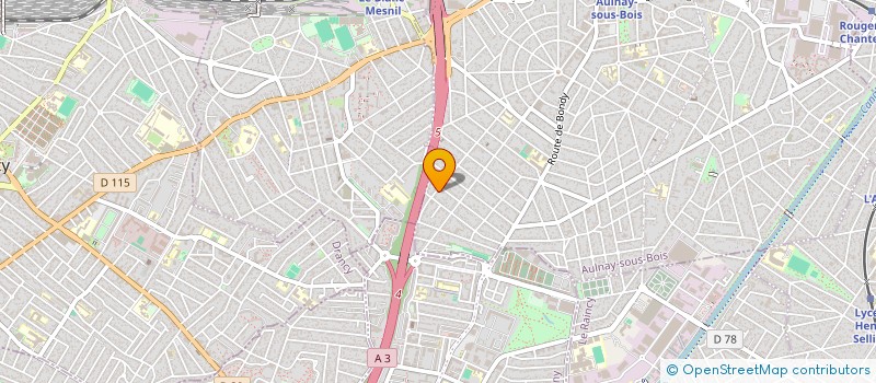 localisation de l'entreprise MONSIEUR MATHIAS GERERAL  AULNAY-SOUS-BOIS