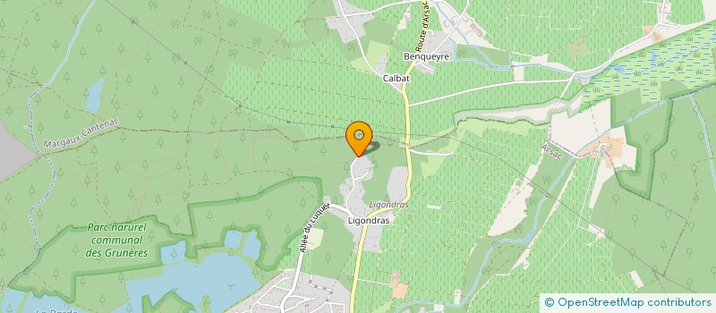 localisation de l'entreprise MONSIEUR MATHIAS GERMANAUD  ARSAC