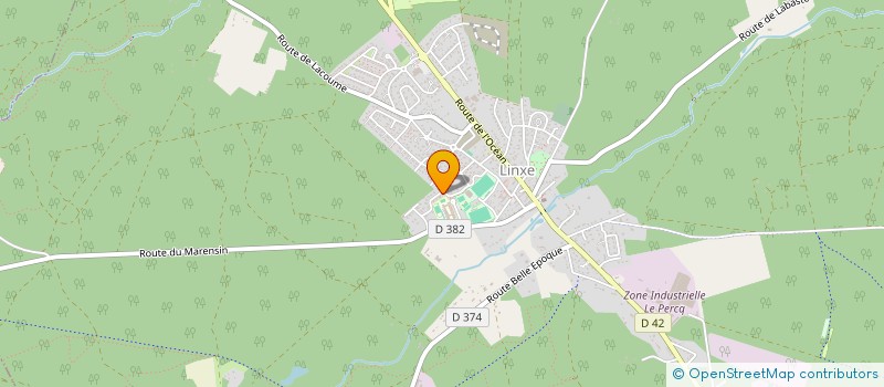 localisation de l'entreprise MONSIEUR MATHIAS GIRARD  SAINT-PAUL-LES-DAX