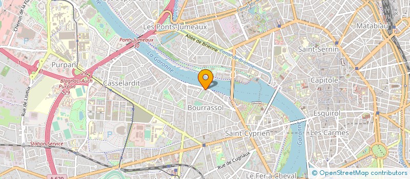 localisation de l'entreprise MONSIEUR MATHIAS GORENFLOT à TOULOUSE