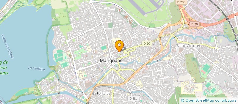 localisation de l'entreprise MONSIEUR MATHIAS GOURONG à MARIGNANE