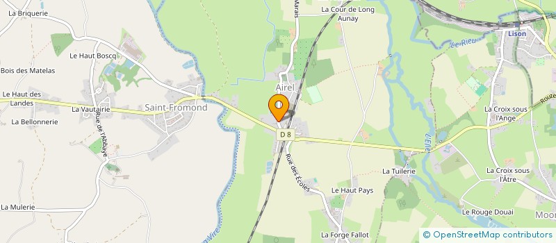 localisation de l'entreprise MONSIEUR MATHIAS GUILLAUME  AIREL