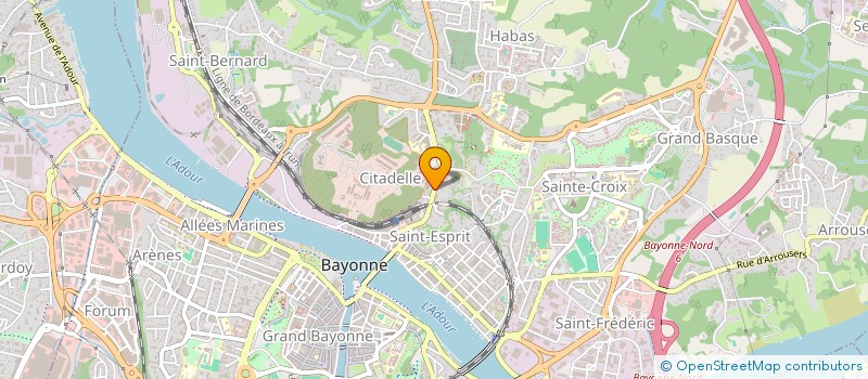 localisation de l'entreprise MONSIEUR MATHIAS GULACSY à BAYONNE