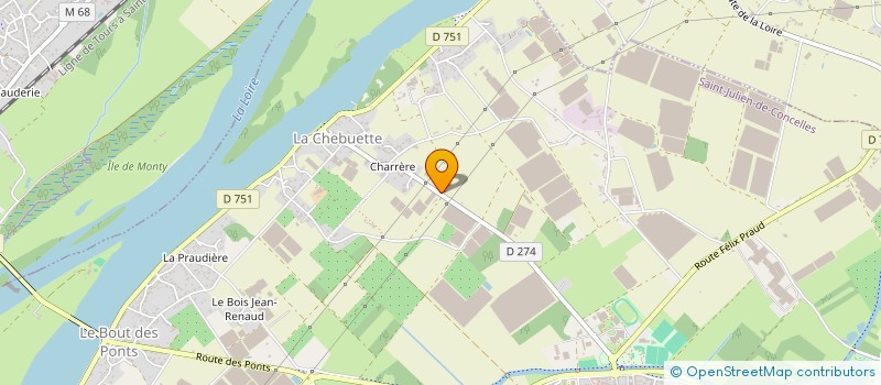 localisation de l'entreprise MONSIEUR MATHIAS HEGRON  SAINT-JULIEN-DE-CONCELLES