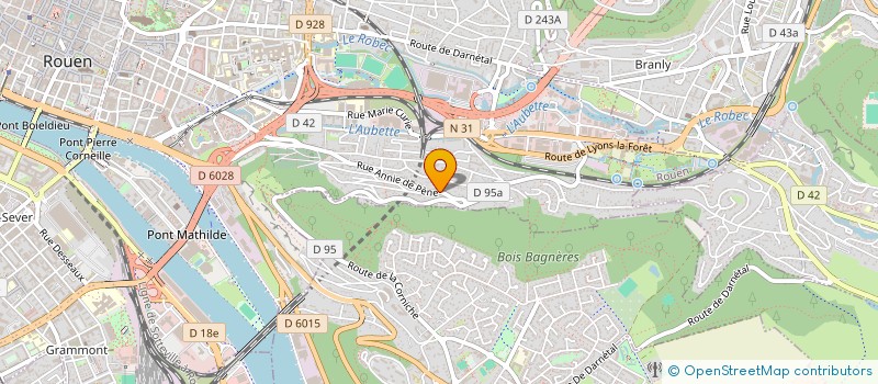 localisation de l'entreprise MONSIEUR MATHIAS HENRY à ROUEN