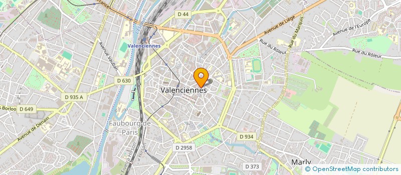 localisation de l'entreprise MONSIEUR MATHIAS HOLAIND  VALENCIENNES