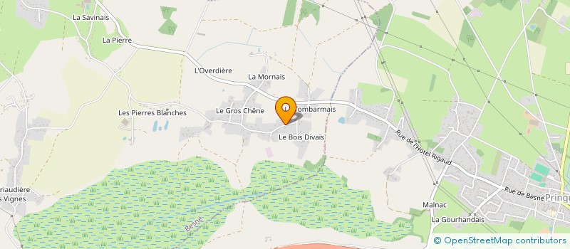 localisation de l'entreprise MONSIEUR MATHIAS HORVILLE à BESNE