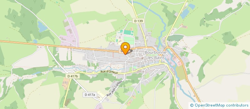 localisation de l'entreprise MONSIEUR MATHIAS HUGUENOT  BOURBONNE-LES-BAINS