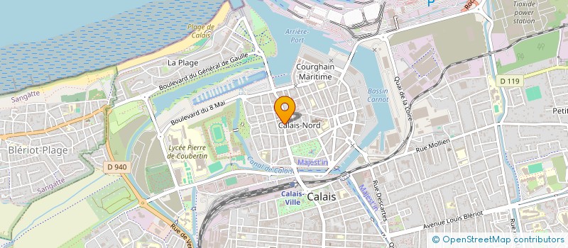 localisation de l'entreprise MONSIEUR MATHIAS JUDE  CALAIS