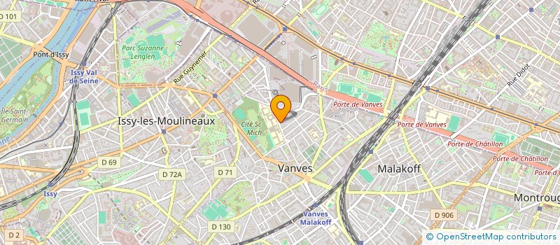 localisation de l'entreprise MONSIEUR MATHIAS KOSSANYI  VANVES