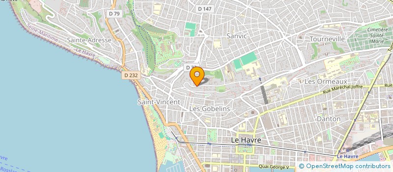 localisation de l'entreprise MONSIEUR MATHIAS KRACHT à LE HAVRE