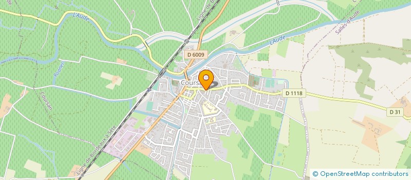 localisation de l'entreprise MONSIEUR MATHIAS LABORDA  COURSAN