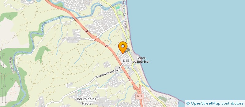 localisation de l'entreprise MONSIEUR MATHIAS LACROME  SAINT-BENOIT