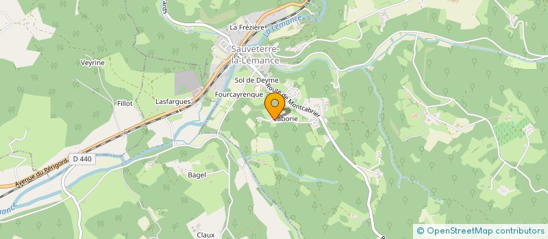 localisation de l'entreprise MONSIEUR MATHIAS LALLEMENT  BLANQUEFORT-SUR-BRIOLANCE