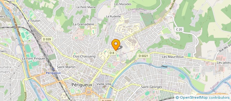 localisation de l'entreprise MONSIEUR MATHIAS LATOUR  PERIGUEUX