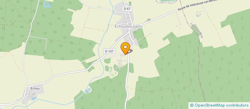 localisation de l'entreprise MONSIEUR MATHIAS LEBERT  ECHOUBOULAINS