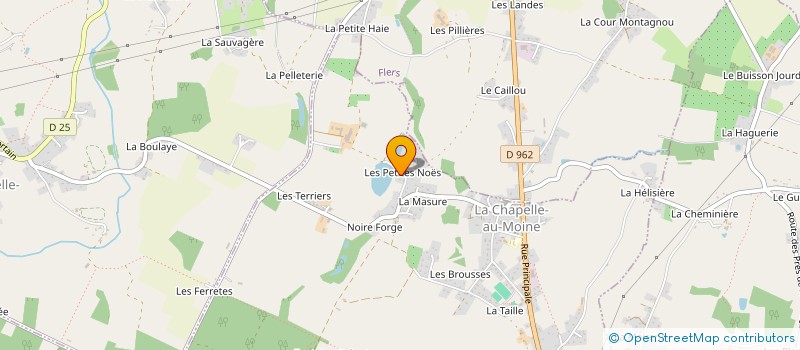 localisation de l'entreprise MONSIEUR MATHIAS LEBOULEUX à LA CHAPELLE-AU-MOINE