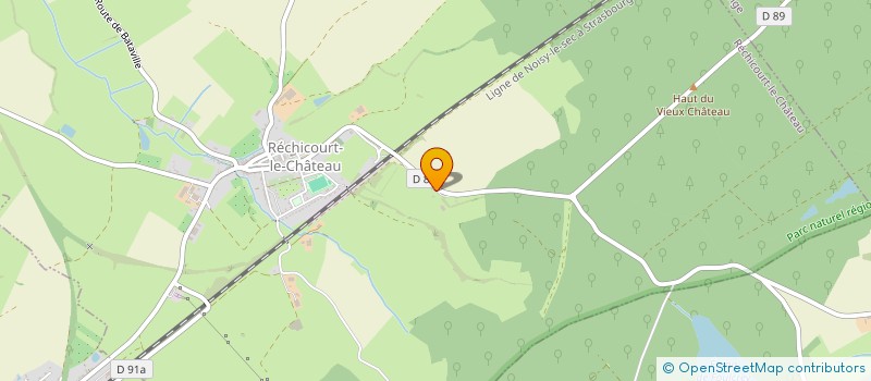 localisation de l'entreprise MONSIEUR MATHIAS LEGRAND  RECHICOURT-LE-CHATEAU