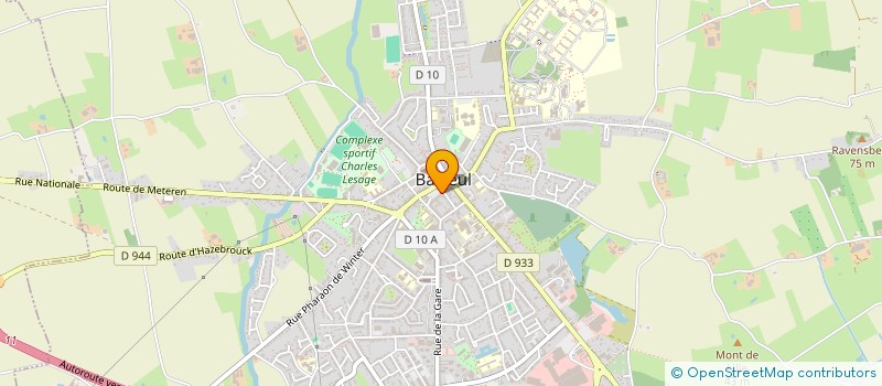localisation de l'entreprise MONSIEUR MATHIAS LEMBREZ à BAILLEUL