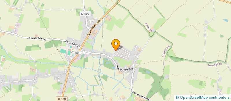 localisation de l'entreprise MONSIEUR MATHIAS LEONARD  COUTICHES