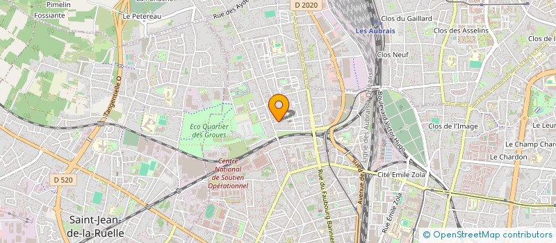 localisation de l'entreprise MONSIEUR MATHIAS LOBJOIS à ORLEANS